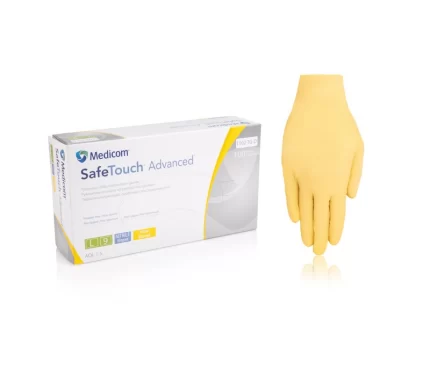 фото1 Перчатки нитриловые Safe-Touch Advanced желтый S