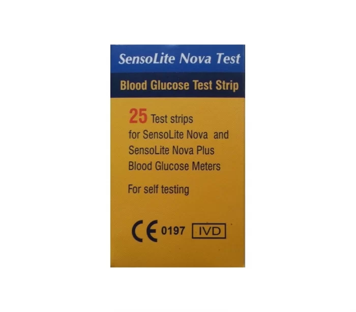 фото 2 тест-полоски Sensolite Novatest