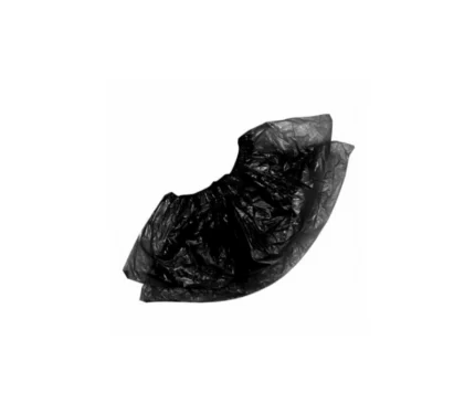 фото бахилы одноразовые полиэтилен черные