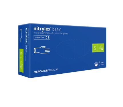 Перчатки нитриловые Nitryles basic S