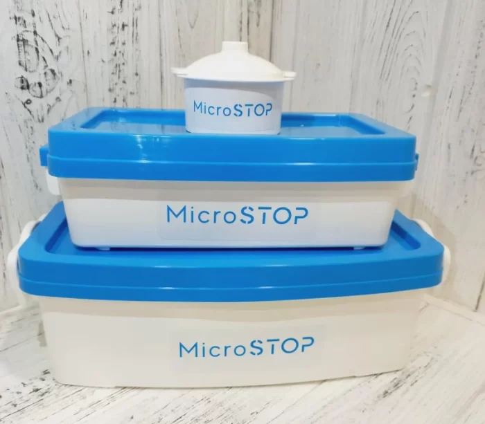 фото 3 контейнери для знезараження фрез 120 ml Microstop