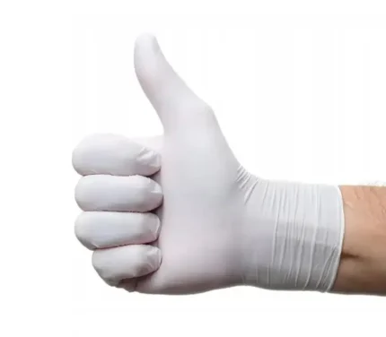 фото 3 перчатки нітрілові Nitrileks Classic білі