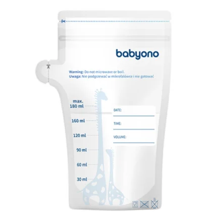 Пакети для зберігання грудного молока 180 мл Babyono 30 шт фото2